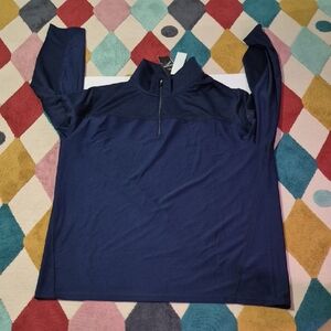 Calvin Klein Men's Long Sleeve Quarter-Zip Pullover